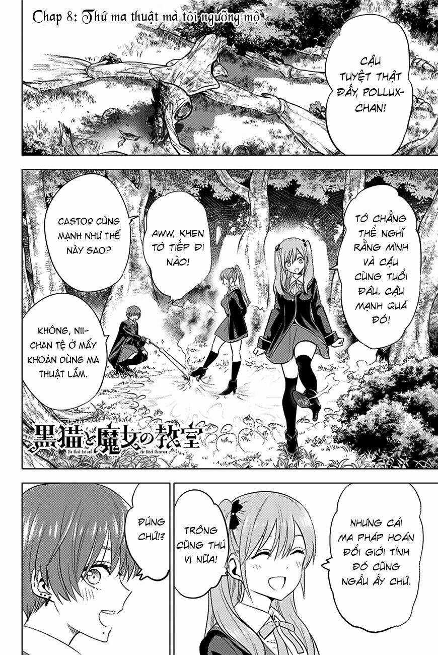 Hắc Miêu Và Lớp Học Phù Thủy Chương 8 trang 2