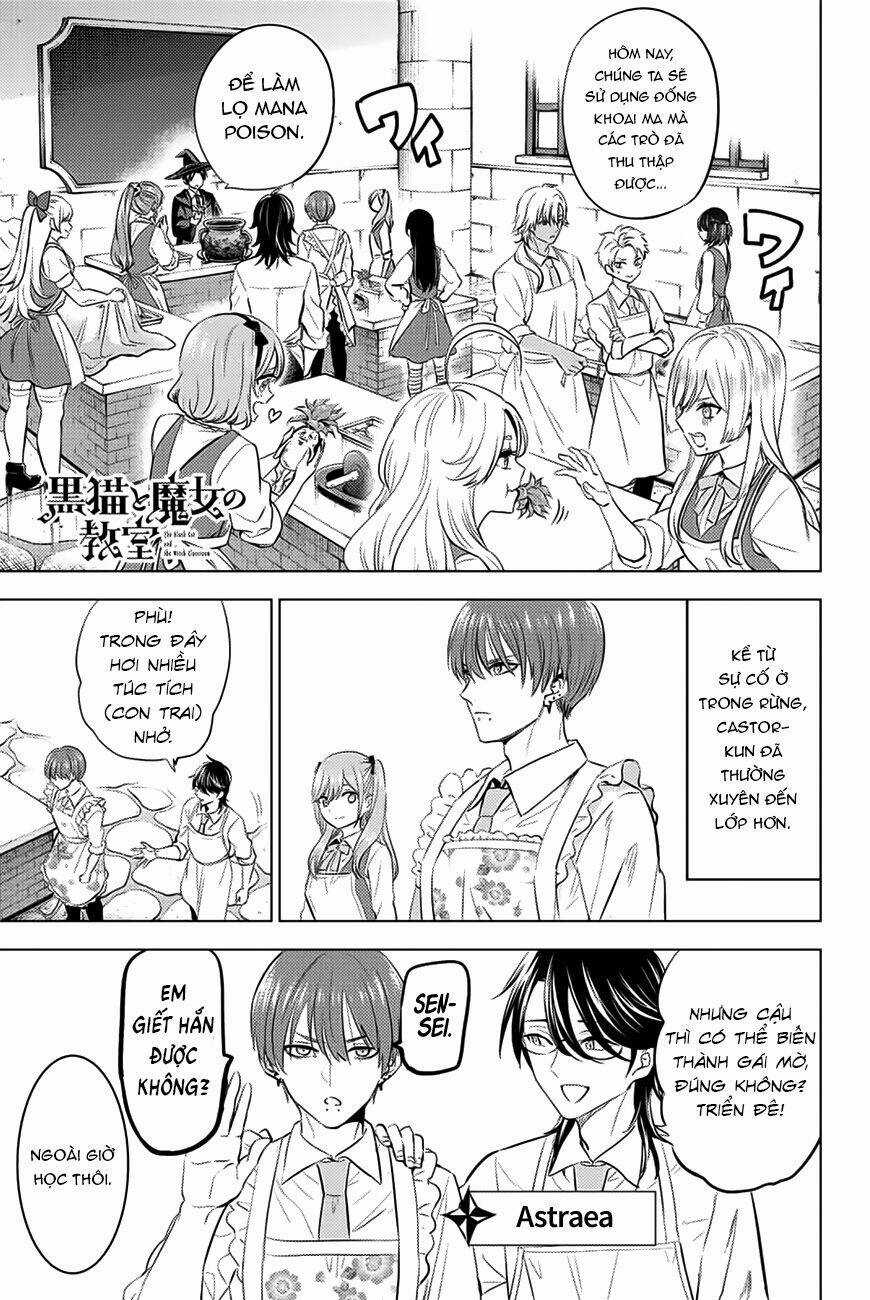 Hắc Miêu Và Lớp Học Phù Thủy Chương 9 trang 3