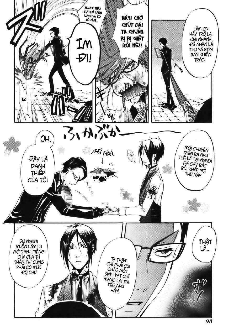 Hắc Quản Gia Chapter 12 trang 22