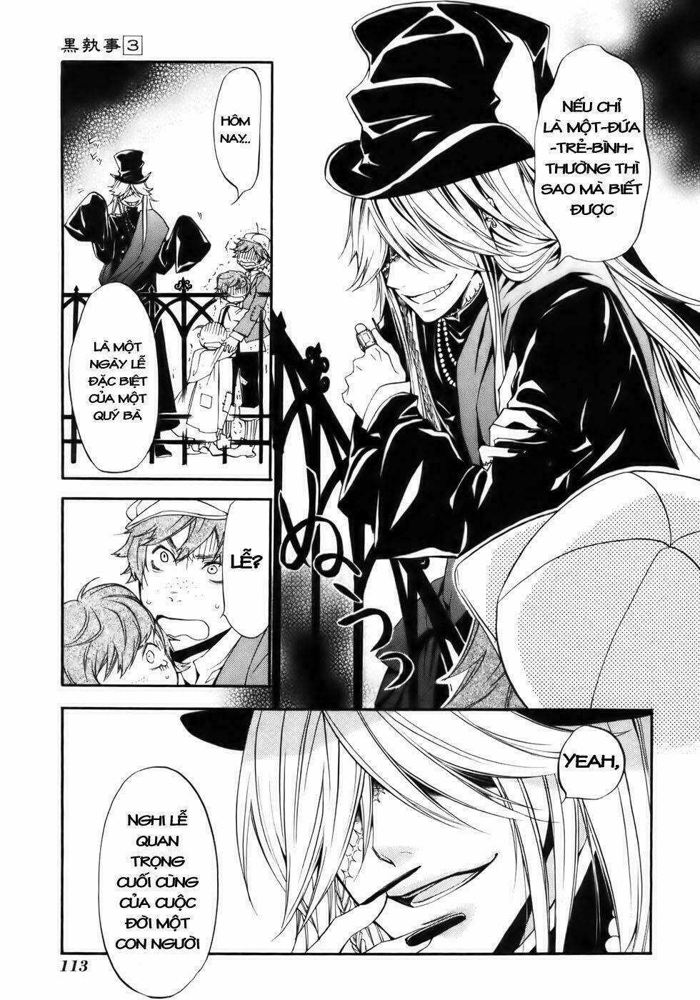 Hắc Quản Gia Chapter 13 trang 4