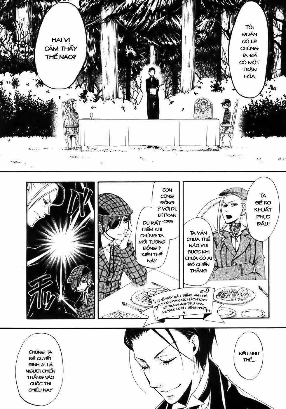 Hắc Quản Gia Chapter 14 trang 25