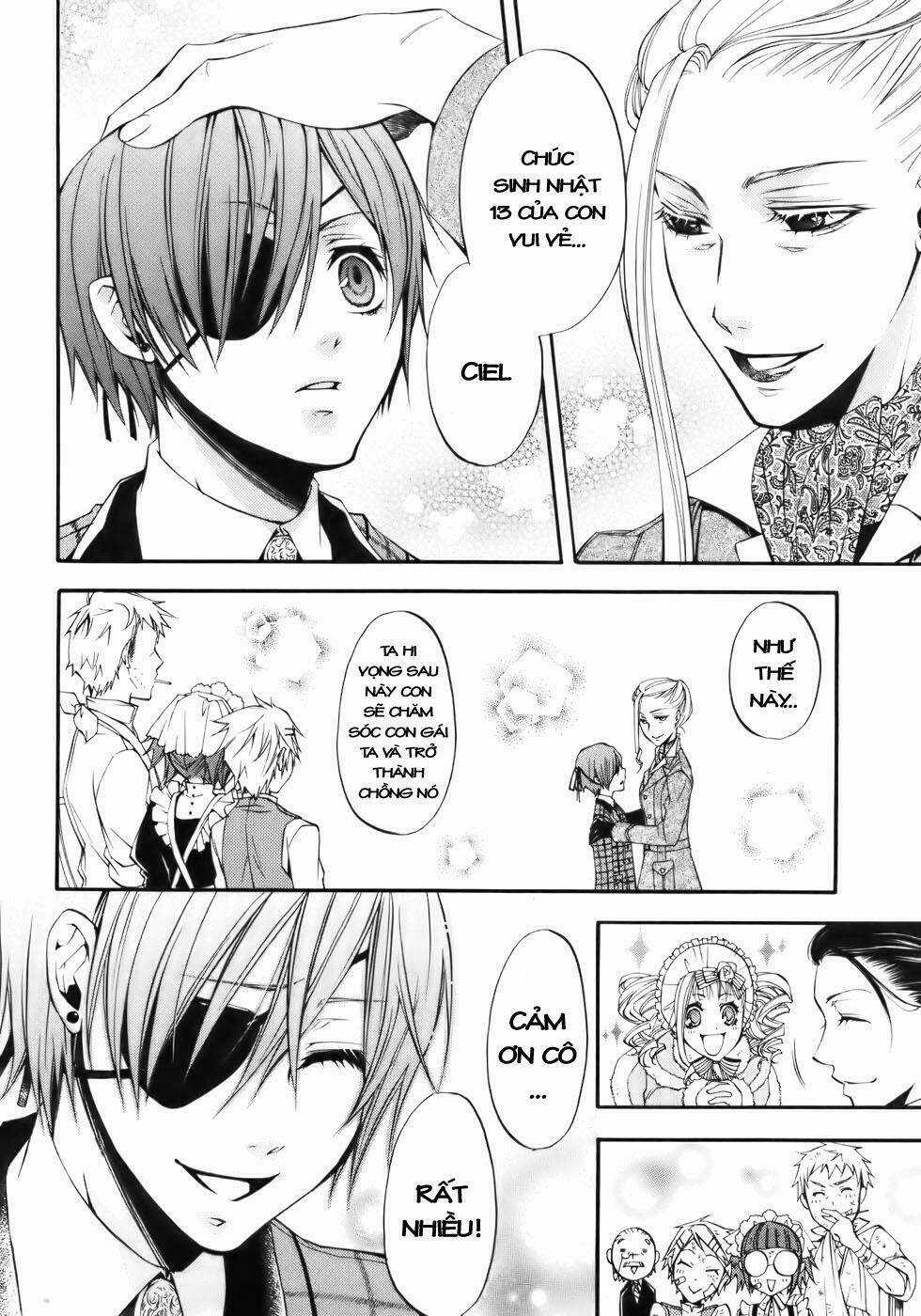 Hắc Quản Gia Chapter 14 trang 38