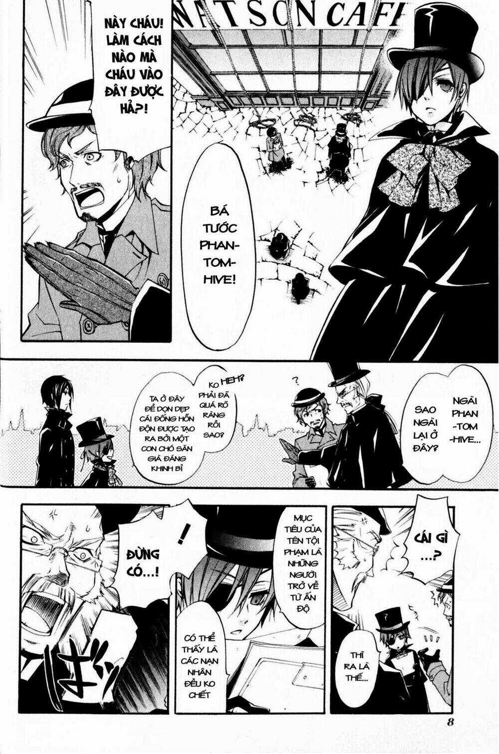 Hắc Quản Gia Chapter 15 trang 12