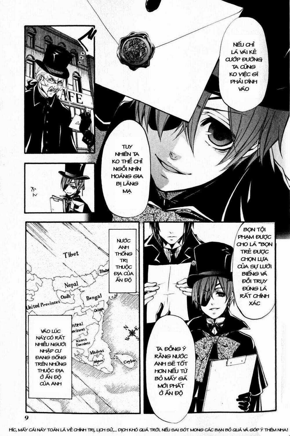 Hắc Quản Gia Chapter 15 trang 13