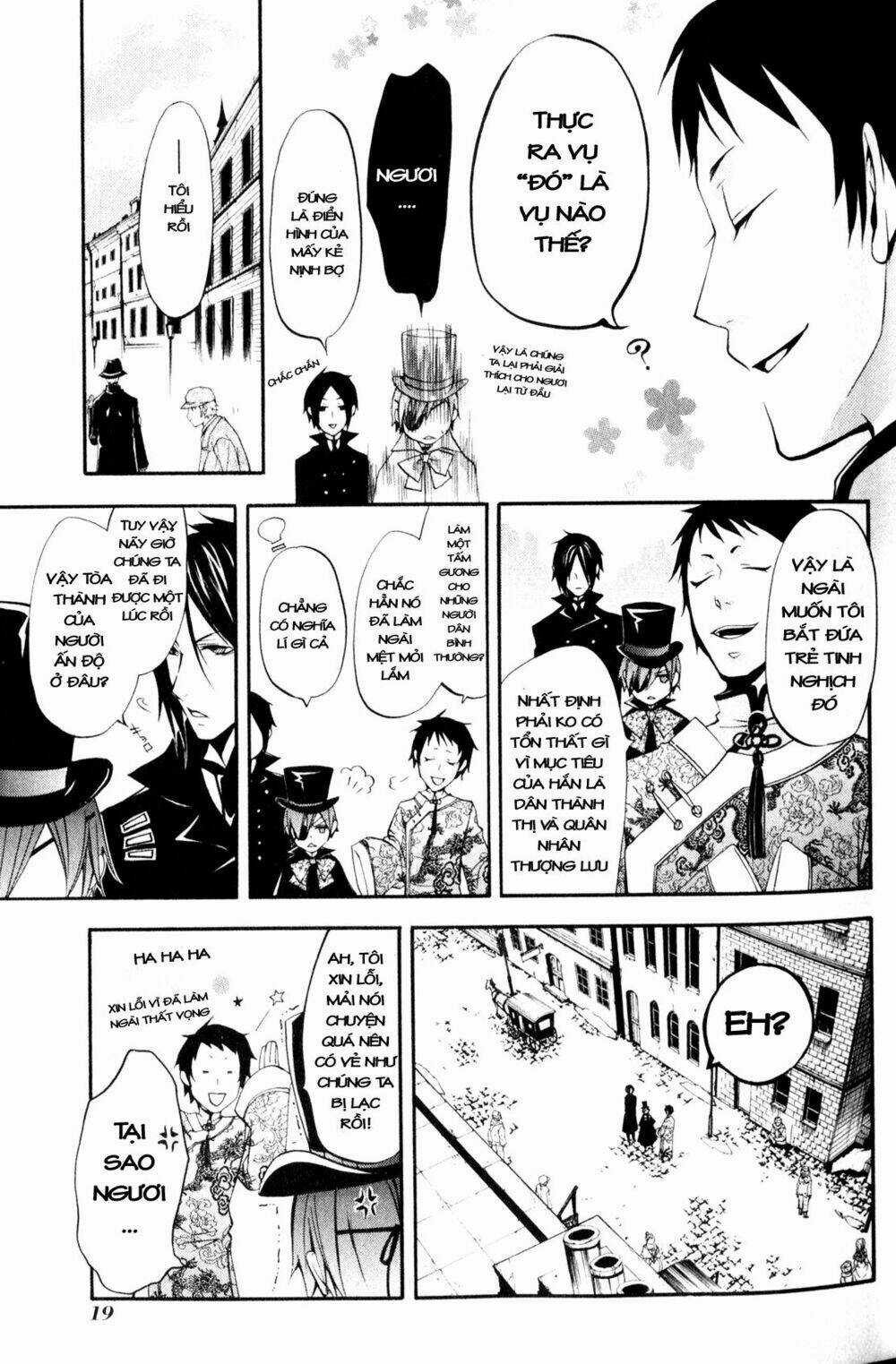 Hắc Quản Gia Chapter 15 trang 22