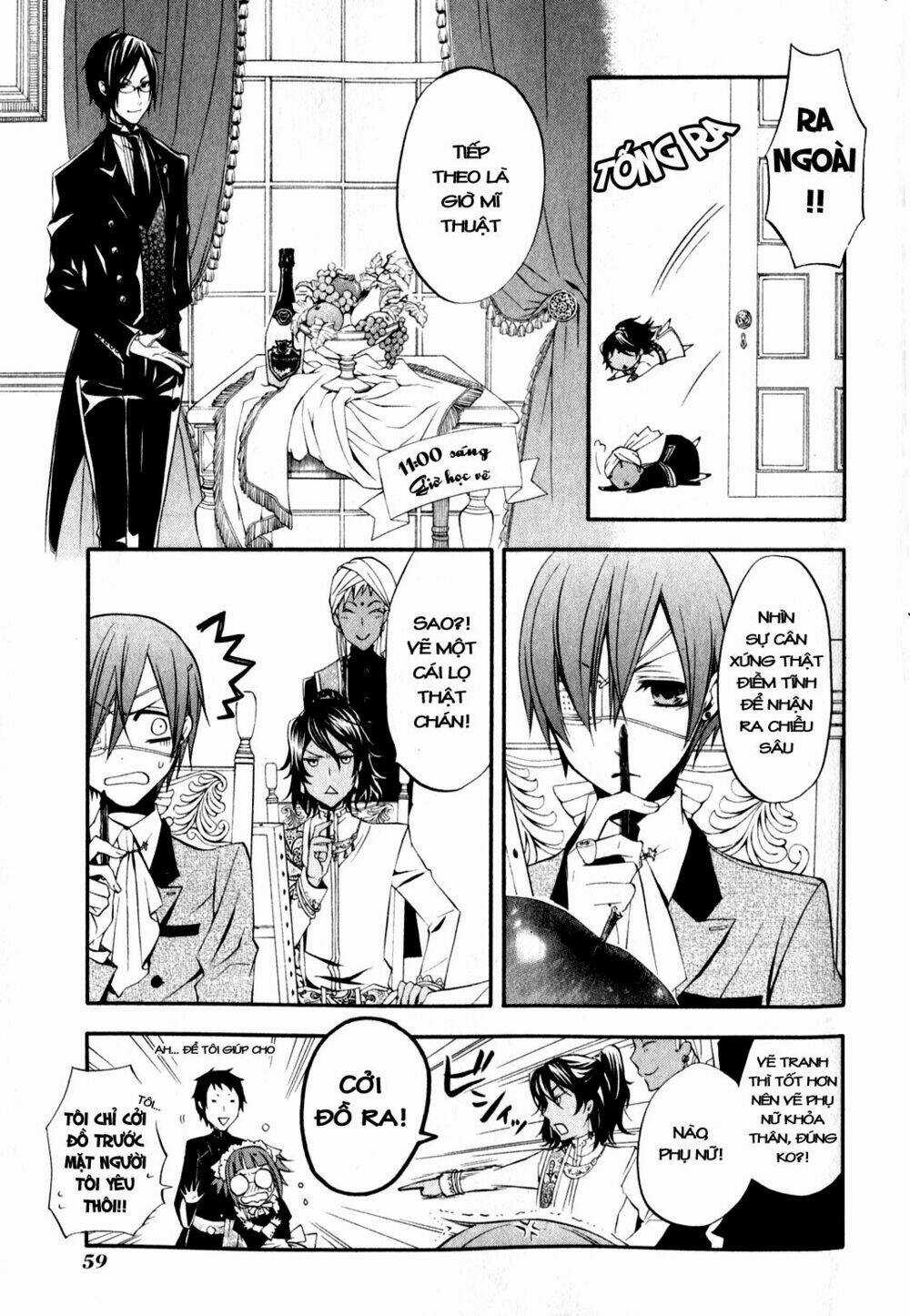 Hắc Quản Gia Chapter 16 trang 17