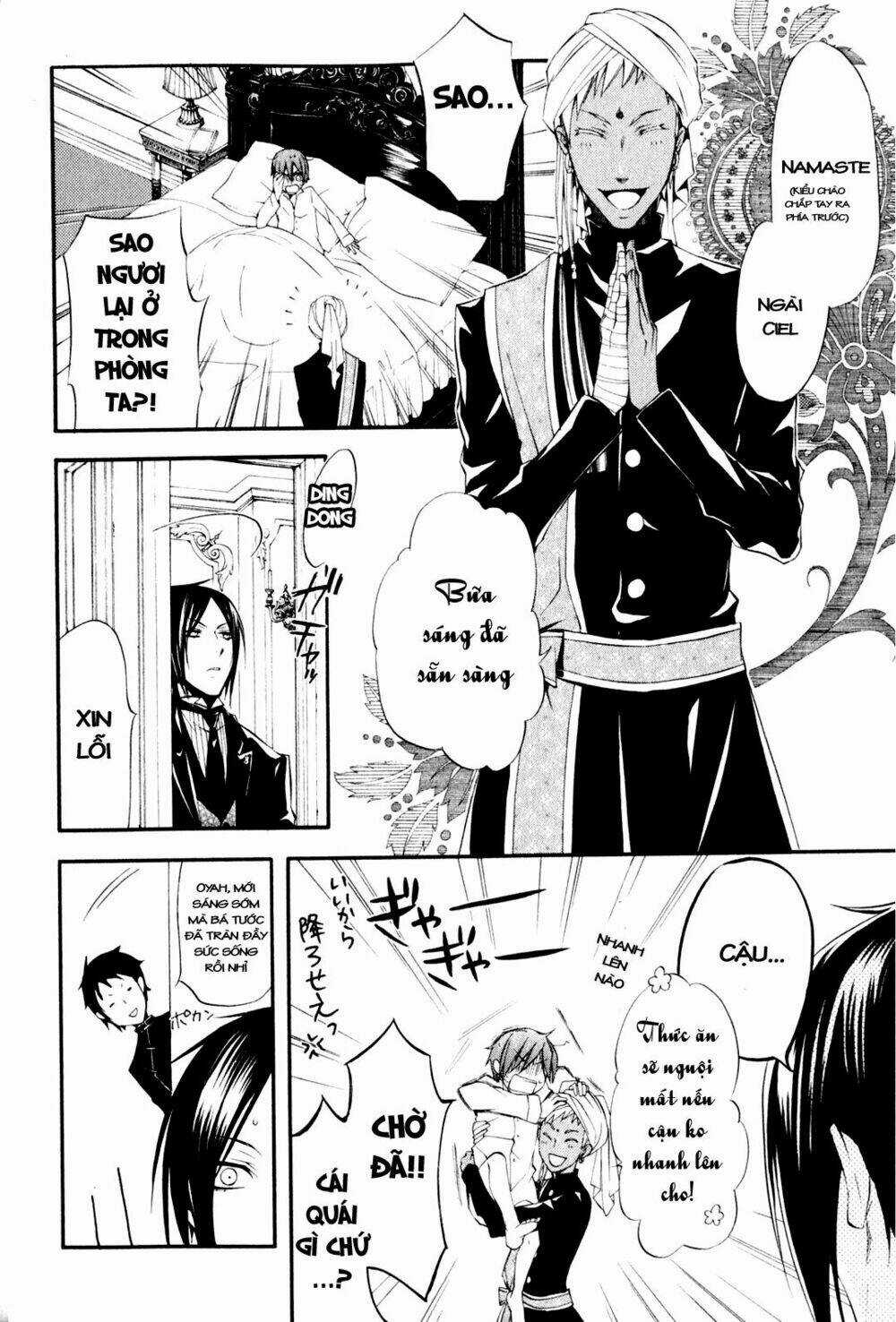 Hắc Quản Gia Chapter 16 trang 4