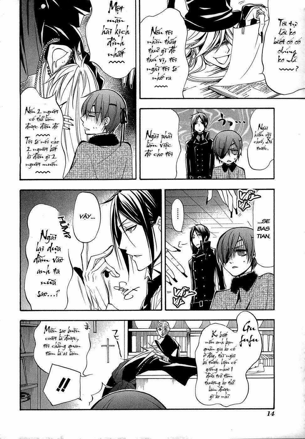 Hắc Quản Gia Chapter 24 trang 20