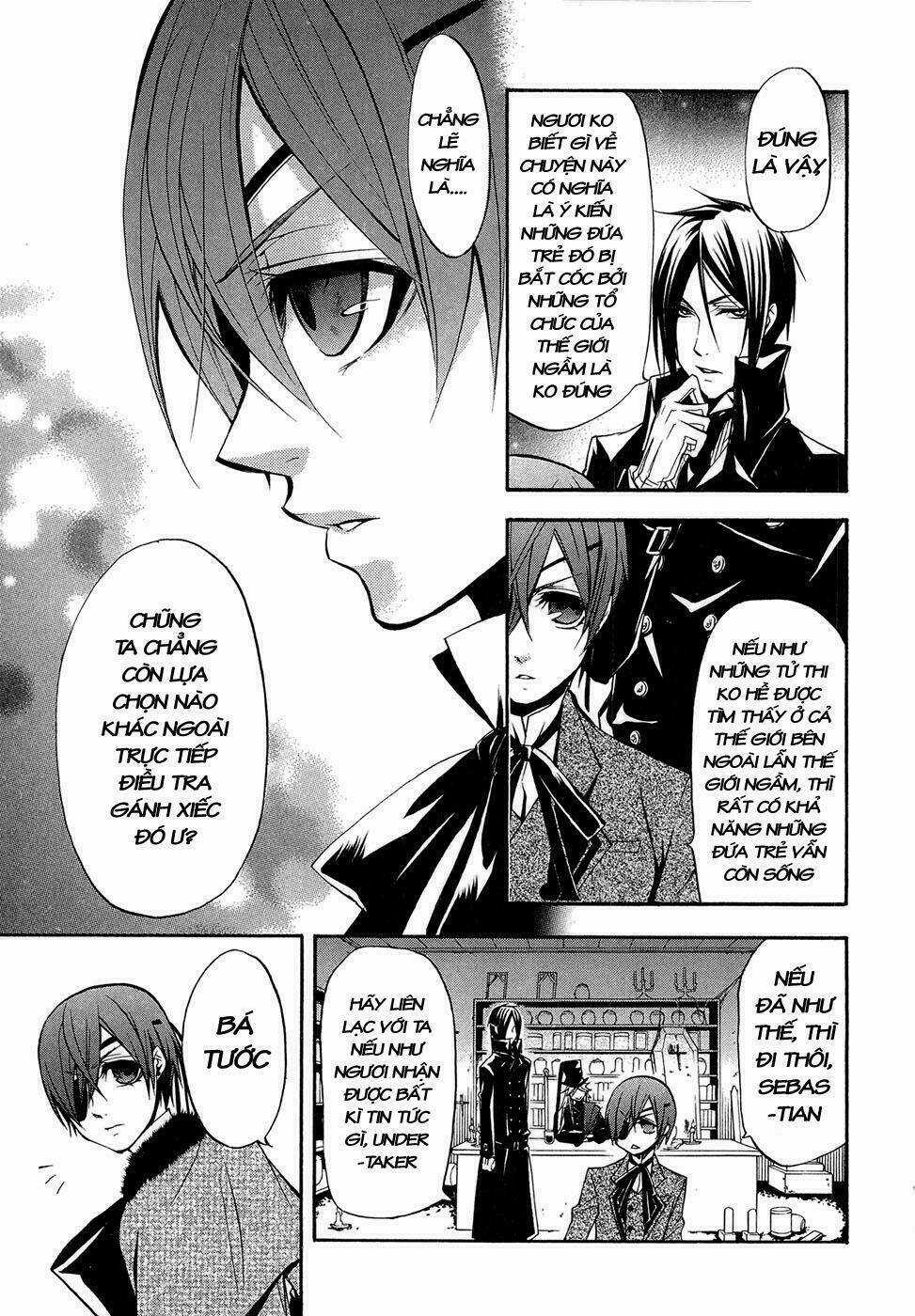 Hắc Quản Gia Chapter 24 trang 25