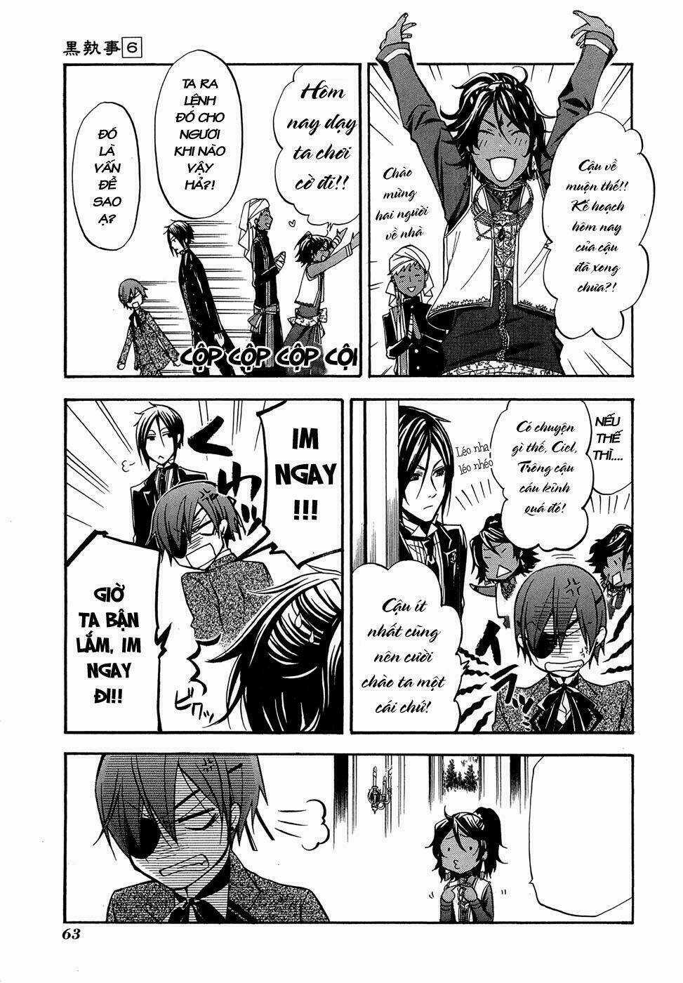 Hắc Quản Gia Chapter 25 trang 28