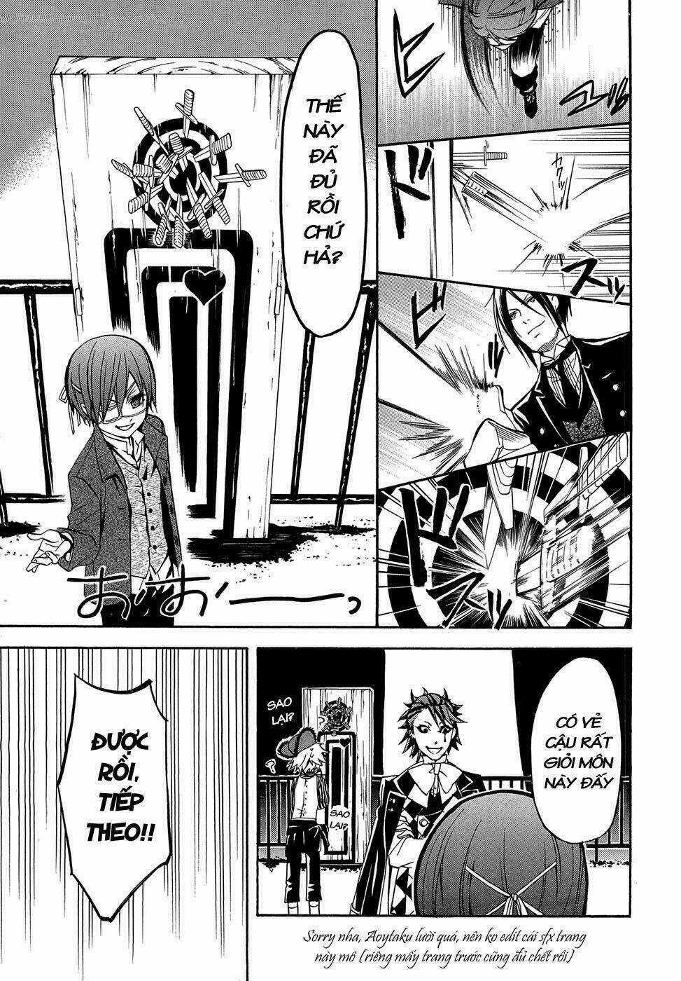 Hắc Quản Gia Chapter 25 trang 36