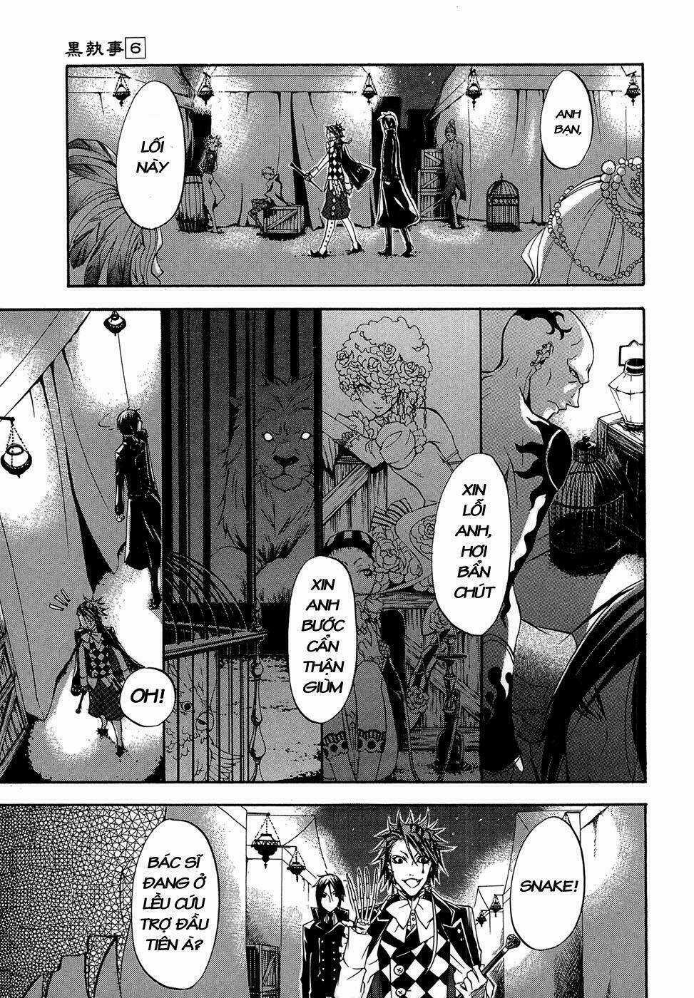 Hắc Quản Gia Chapter 25 trang 6