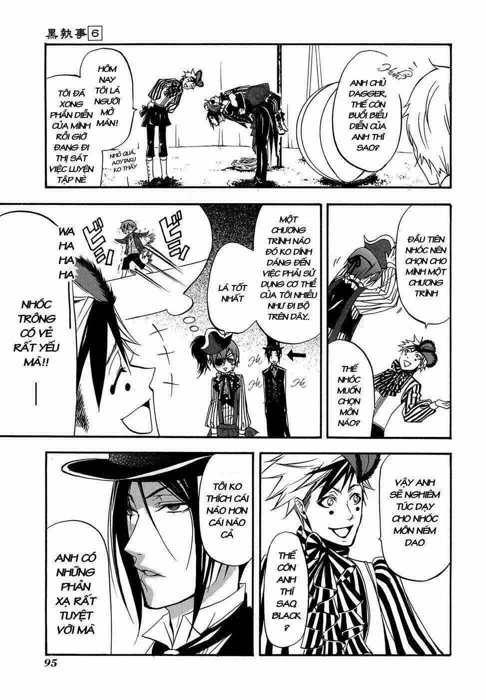 Hắc Quản Gia Chapter 26 trang 16