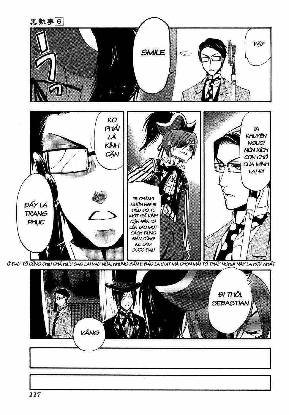 Hắc Quản Gia Chapter 26 trang 37