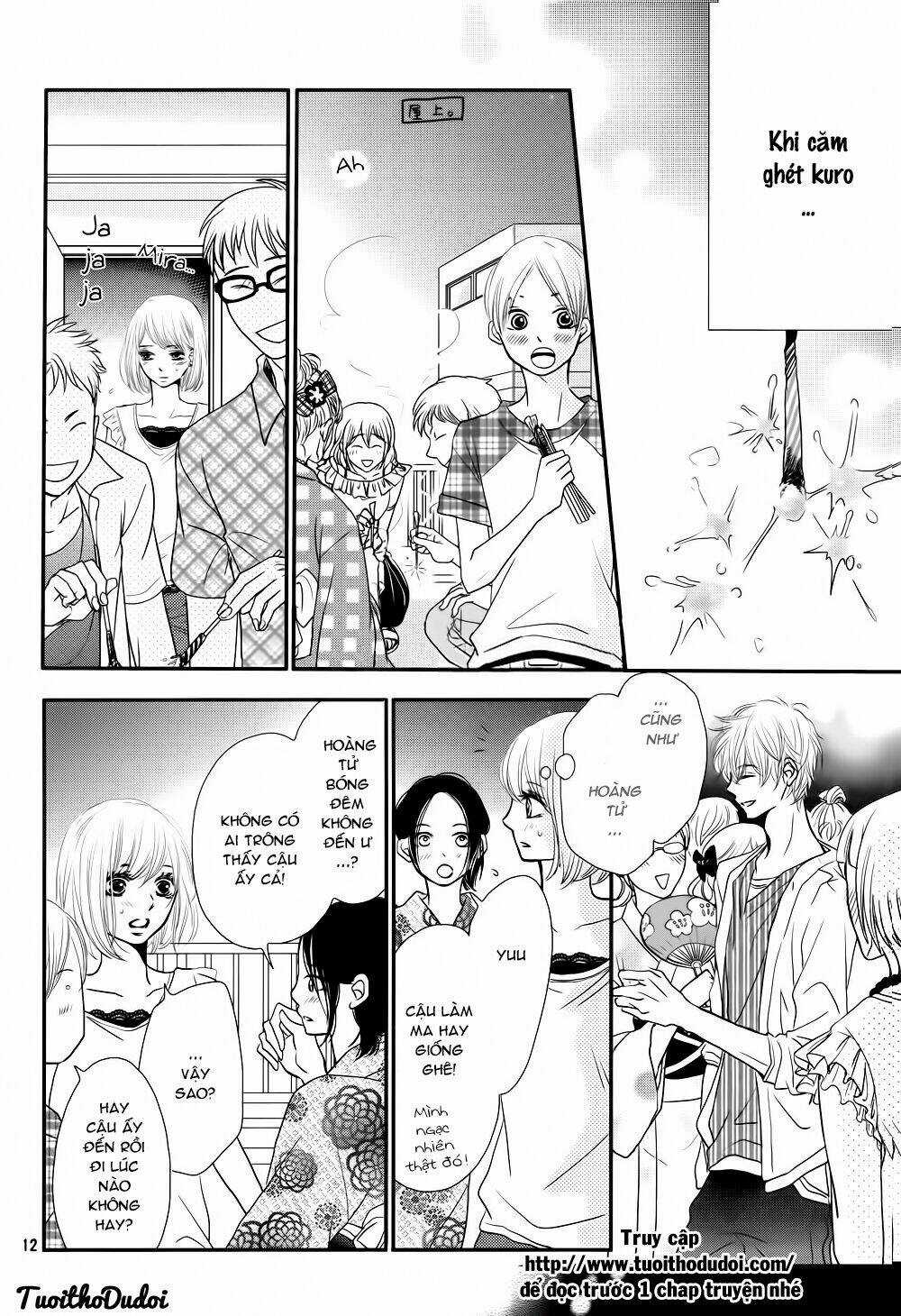 Hắc Quỷ Và Bạch Hoàng Tử Chapter 10 trang 12