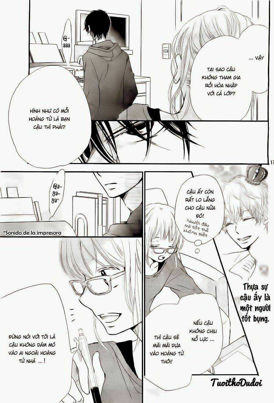 Hắc Quỷ Và Bạch Hoàng Tử Chapter 3 trang 15