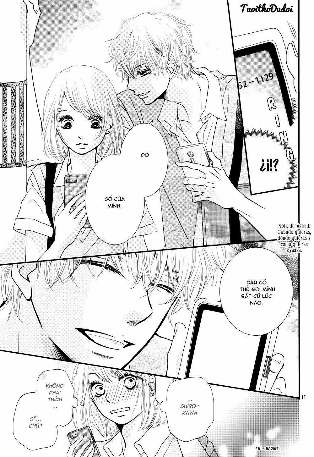 Hắc Quỷ Và Bạch Hoàng Tử Chapter 9 trang 12