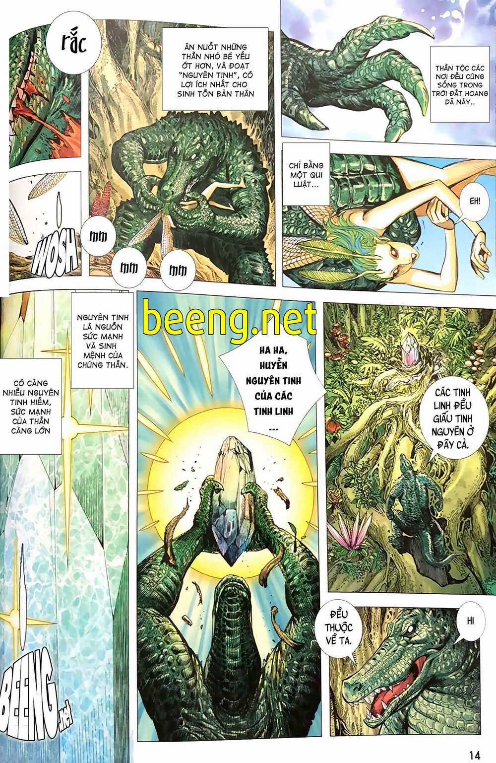 Hắc Thiên Long - Phong Thần Ký Chapter 1 trang 13