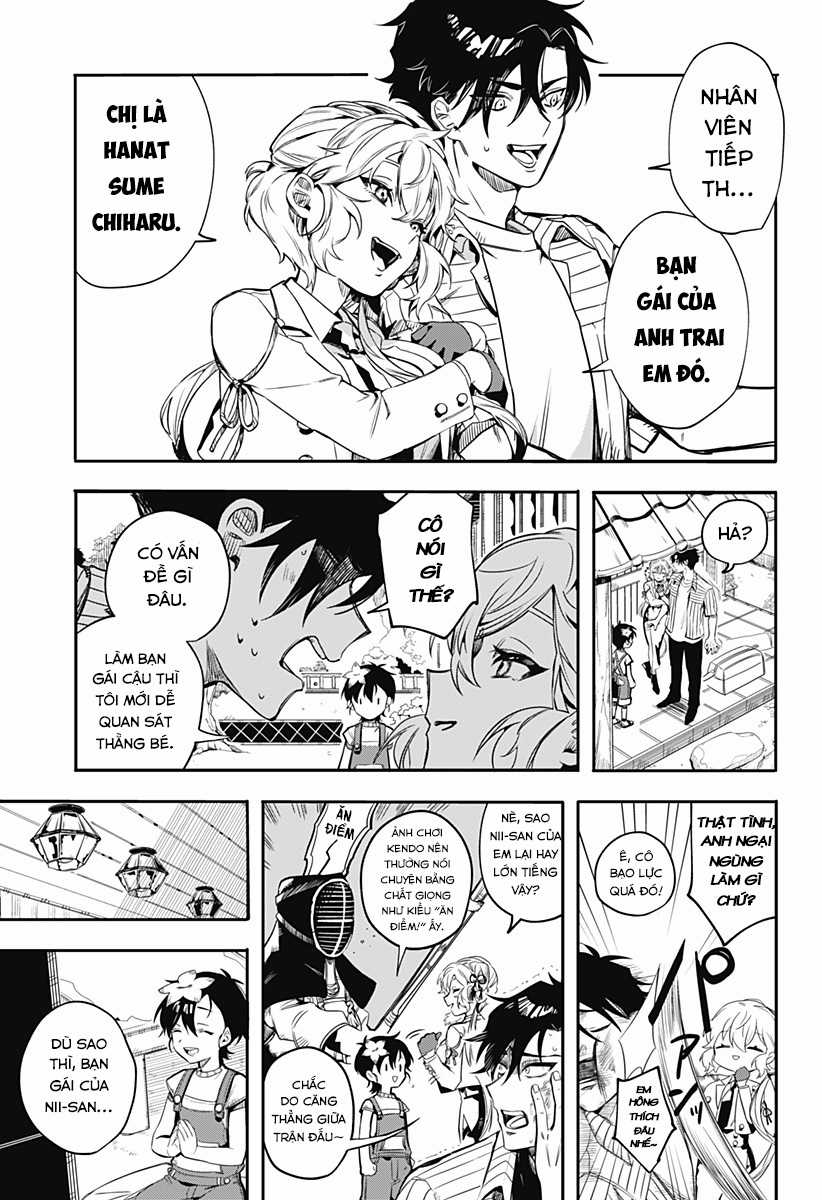 Hachigatsu no adabana Chapter 0 trang 13