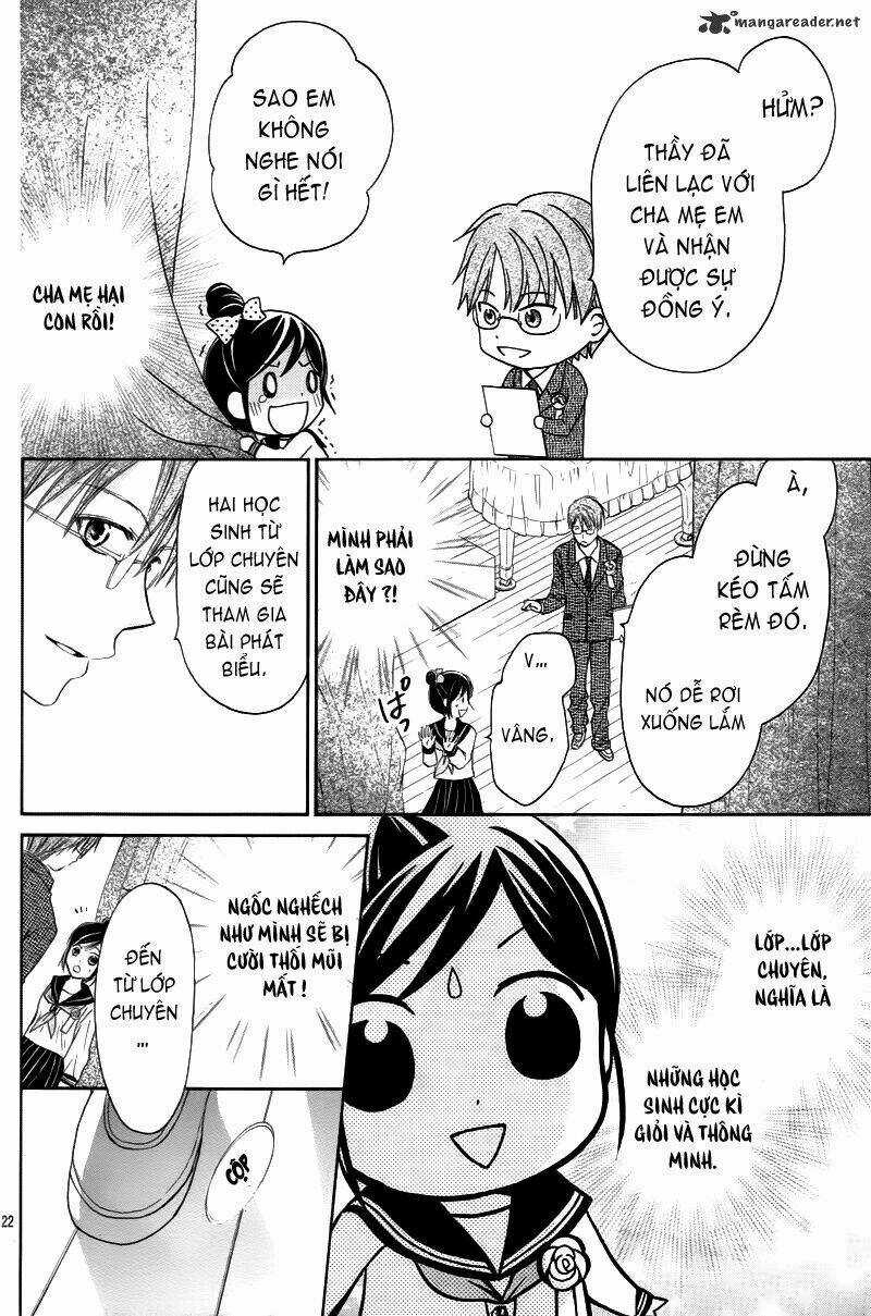 Hachimitsu Ni Hatsukoi Chapter 1 trang 22