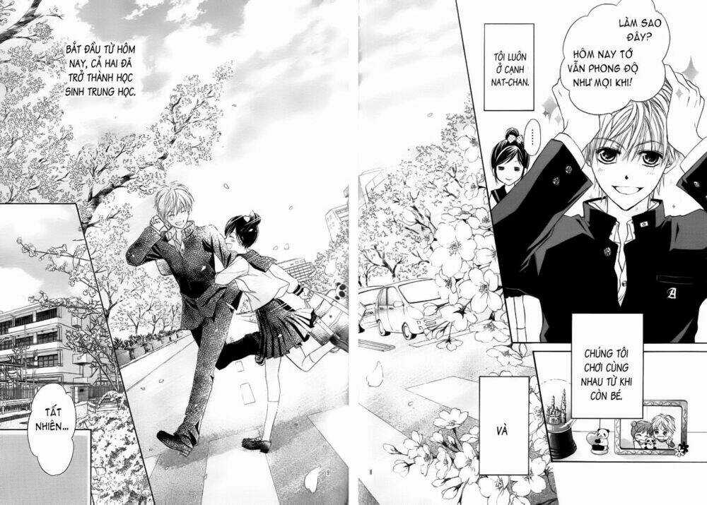 Hachimitsu Ni Hatsukoi Chapter 1 trang 9