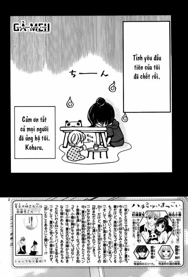 Hachimitsu Ni Hatsukoi Chapter 10 trang 4