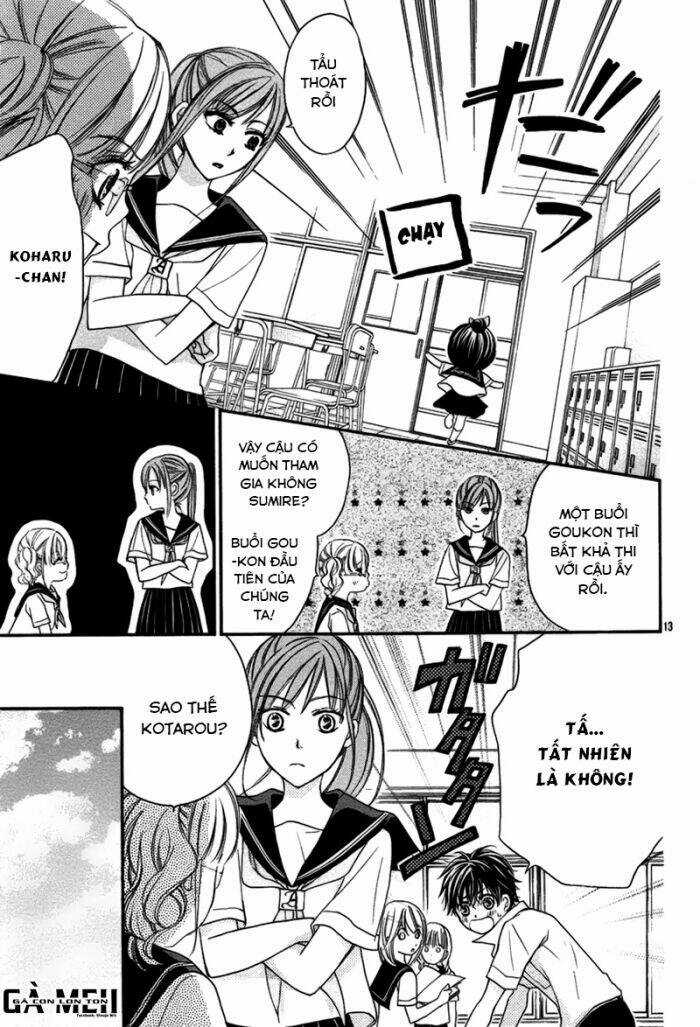 Hachimitsu Ni Hatsukoi Chapter 11 trang 16