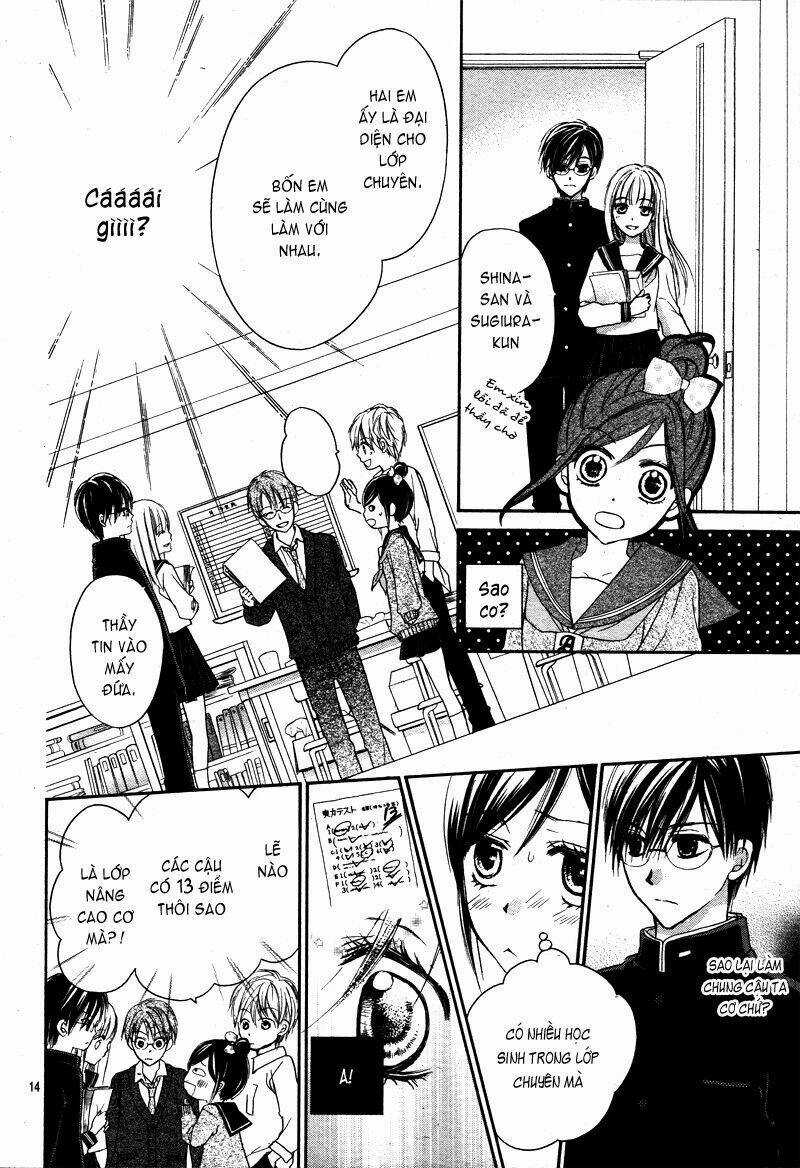 Hachimitsu Ni Hatsukoi Chapter 5 trang 14