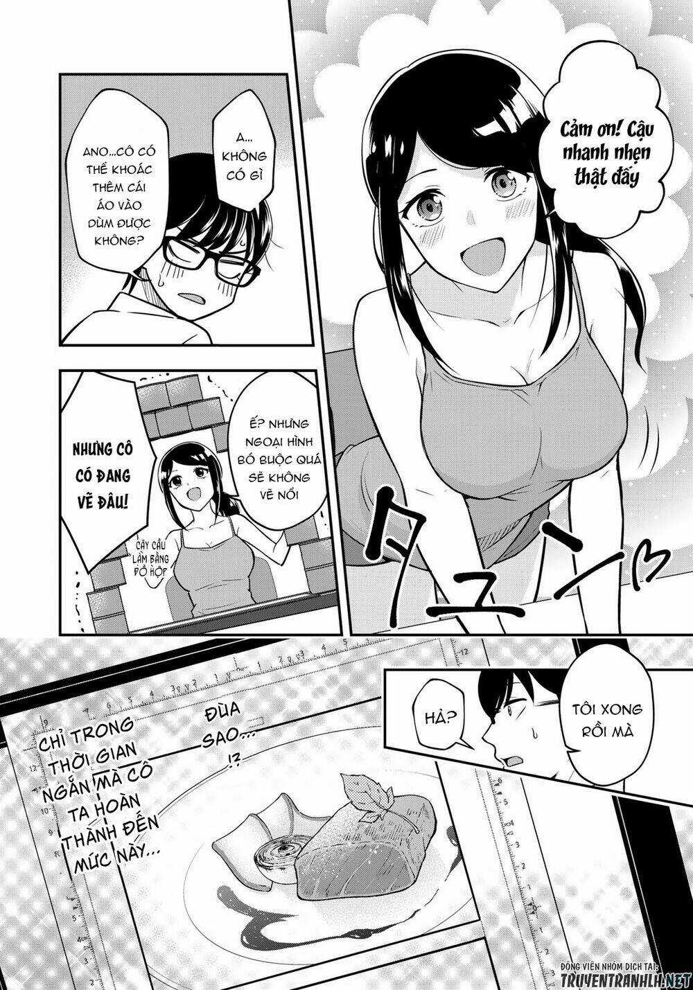 Hagoromo-Sensei Wa Kyou Mo Kandzume Chapter 1 trang 12
