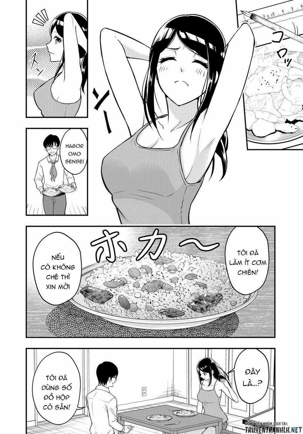 Hagoromo-Sensei Wa Kyou Mo Kandzume Chapter 1 trang 22