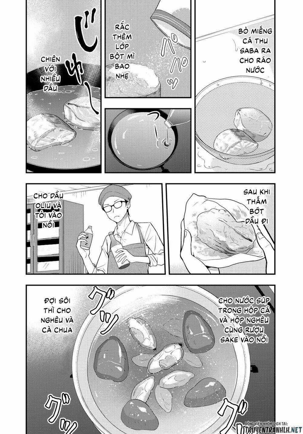 Hagoromo-Sensei Wa Kyou Mo Kandzume Chapter 2 trang 11