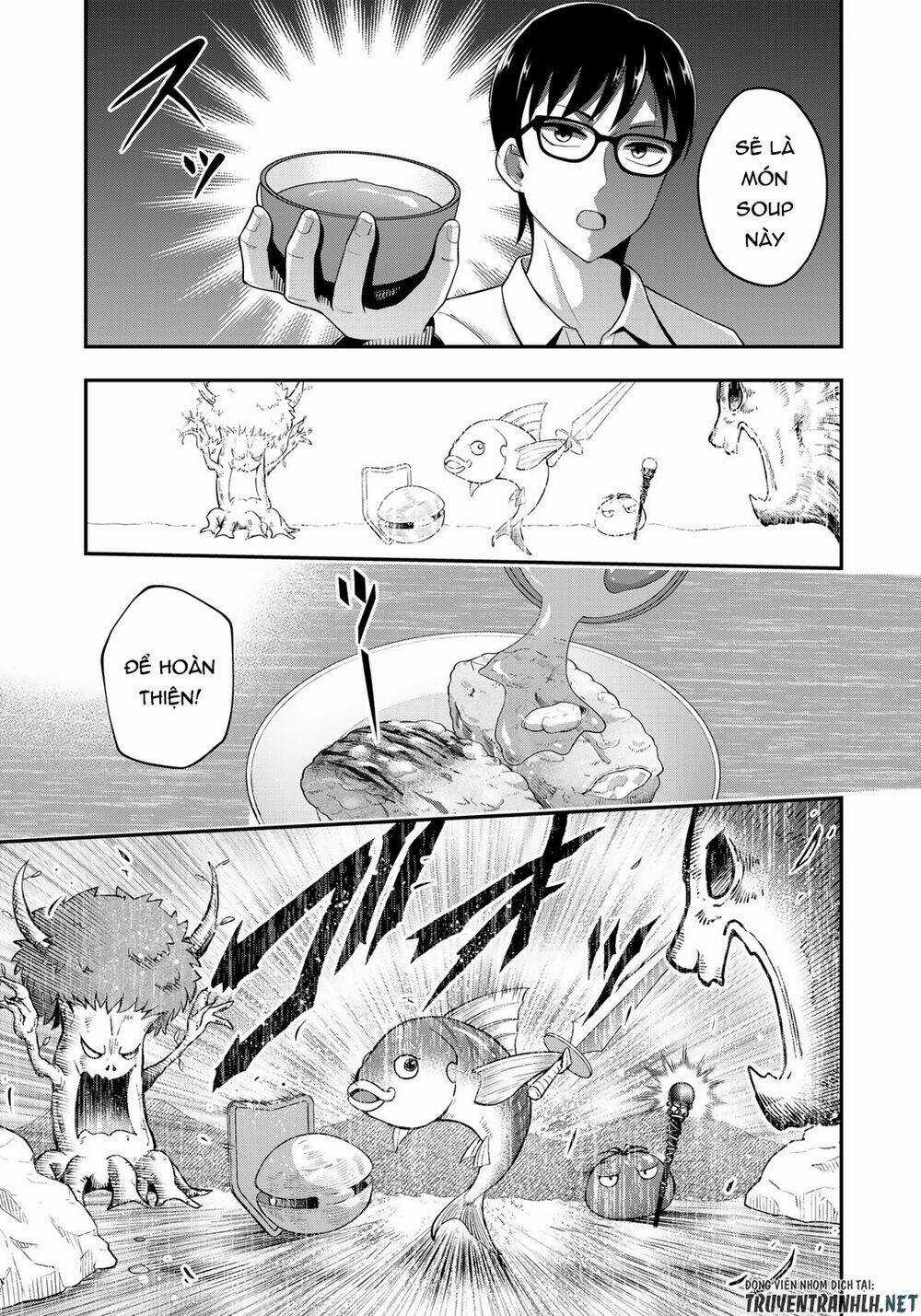 Hagoromo-Sensei Wa Kyou Mo Kandzume Chapter 2 trang 14