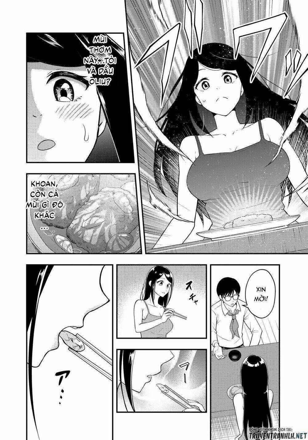 Hagoromo-Sensei Wa Kyou Mo Kandzume Chapter 2 trang 15