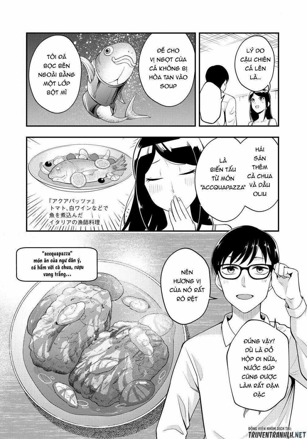 Hagoromo-Sensei Wa Kyou Mo Kandzume Chapter 2 trang 17