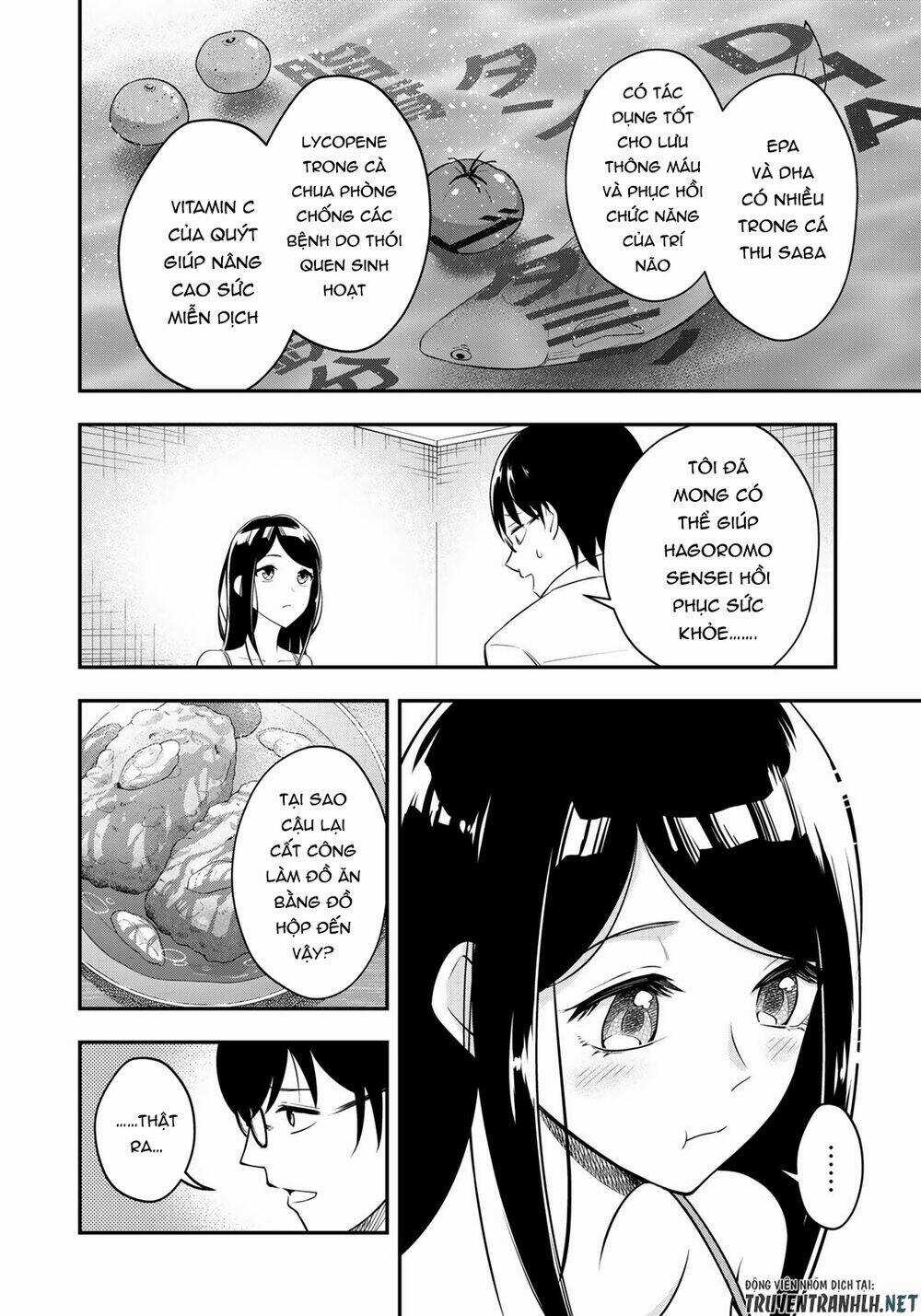 Hagoromo-Sensei Wa Kyou Mo Kandzume Chapter 2 trang 19