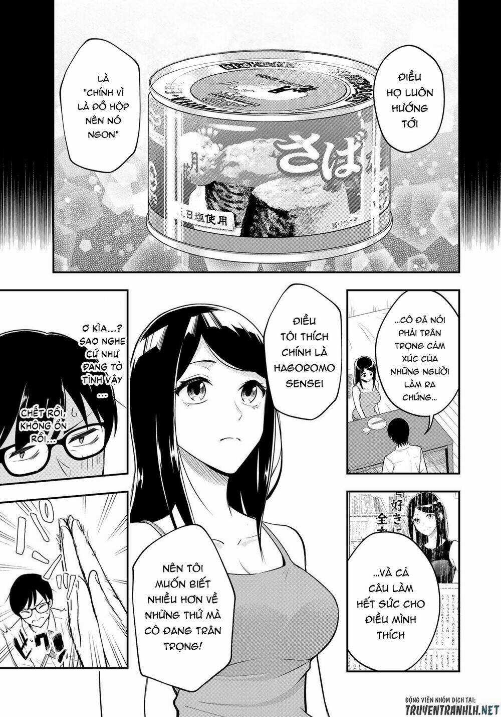 Hagoromo-Sensei Wa Kyou Mo Kandzume Chapter 2 trang 22