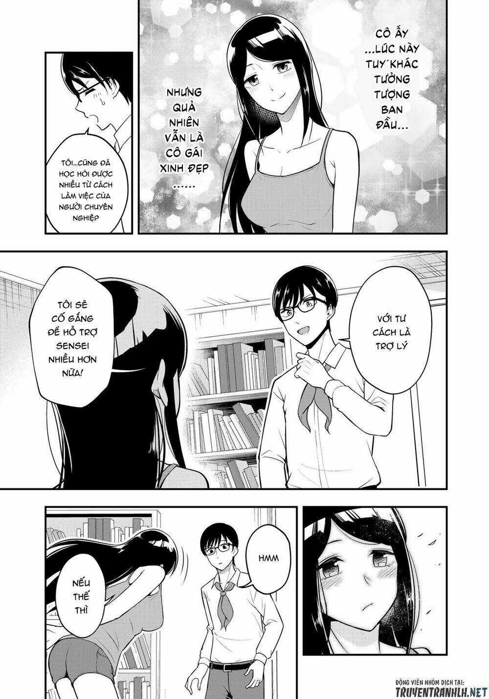 Hagoromo-Sensei Wa Kyou Mo Kandzume Chapter 2 trang 24