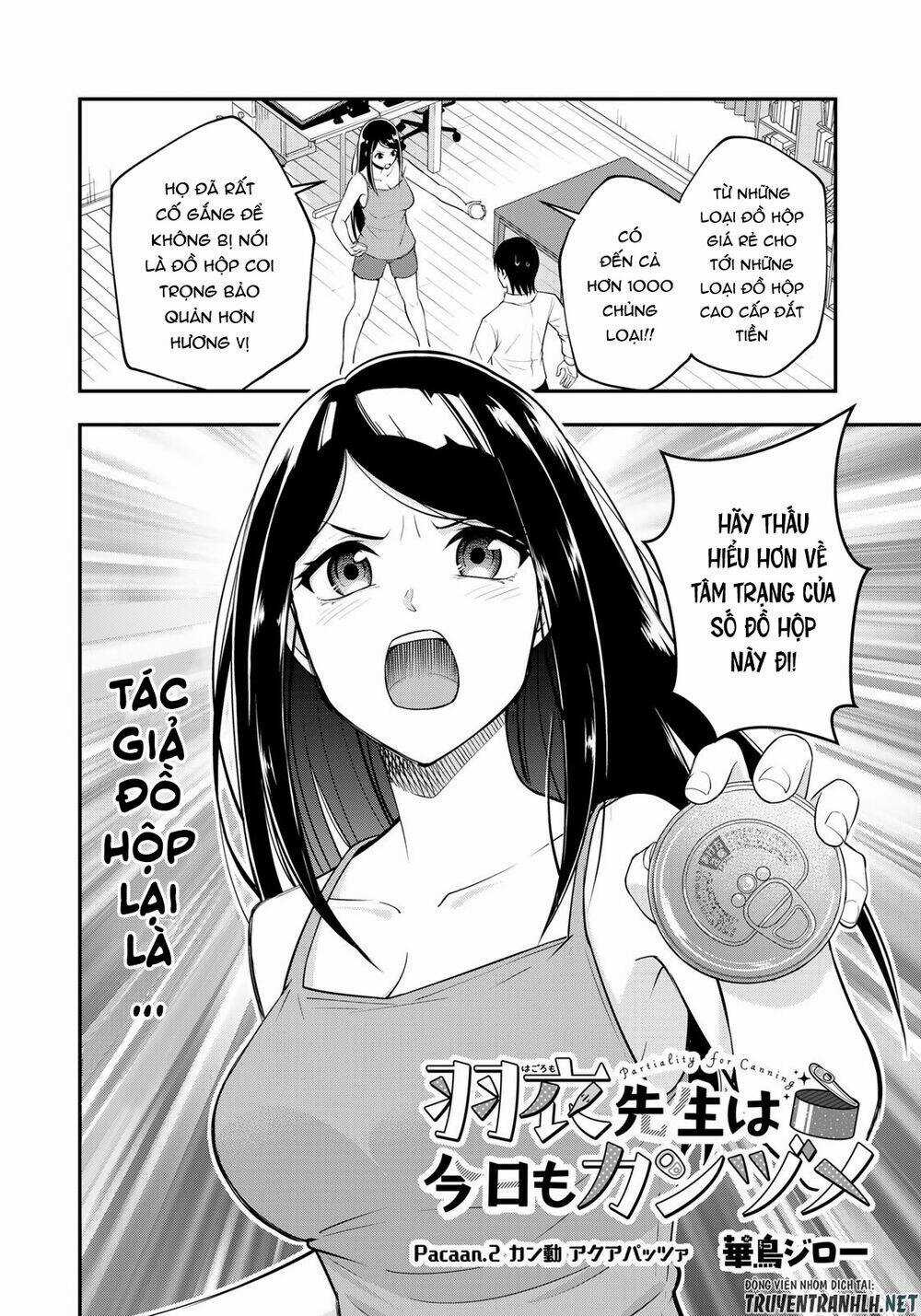 Hagoromo-Sensei Wa Kyou Mo Kandzume Chapter 2 trang 3
