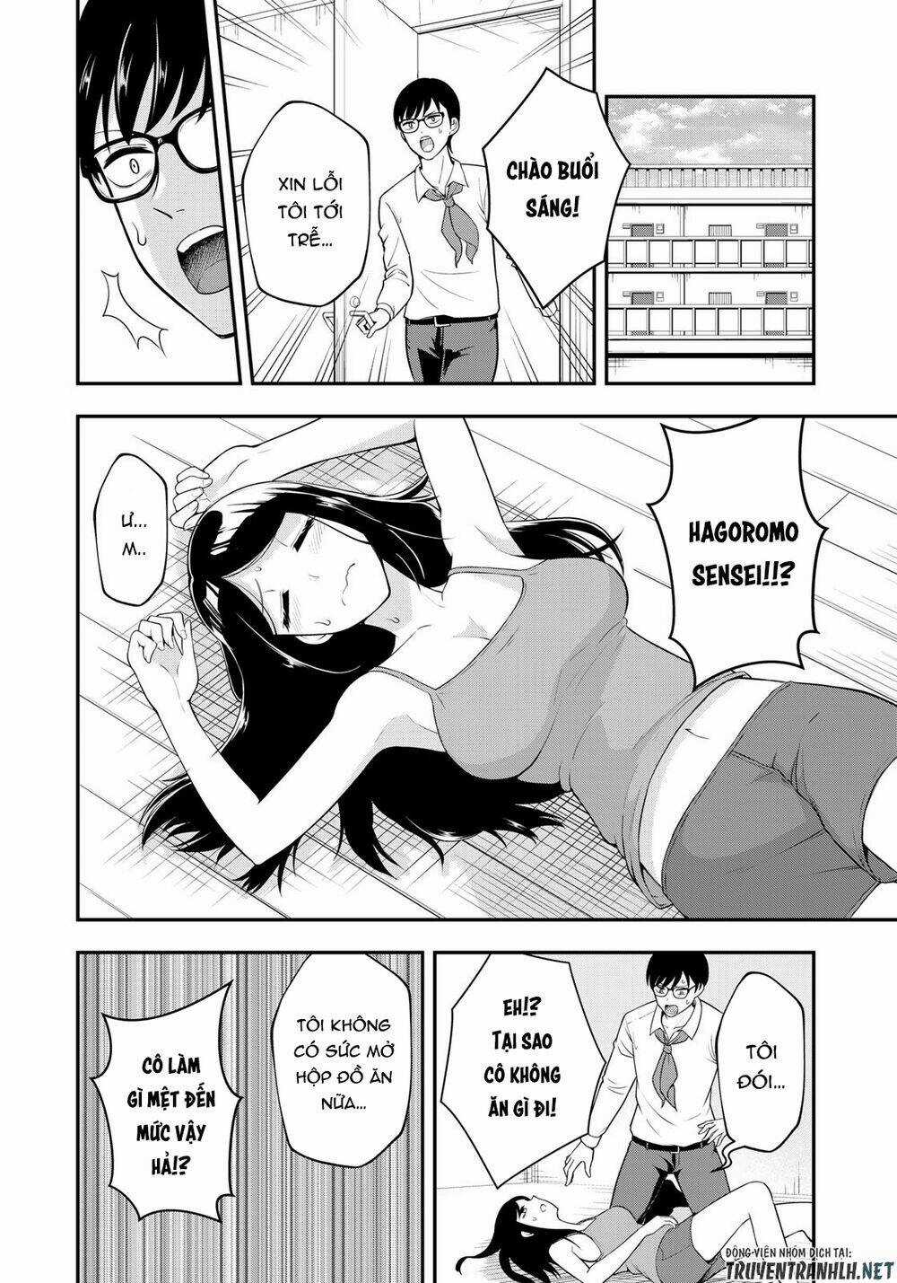 Hagoromo-Sensei Wa Kyou Mo Kandzume Chapter 2 trang 7