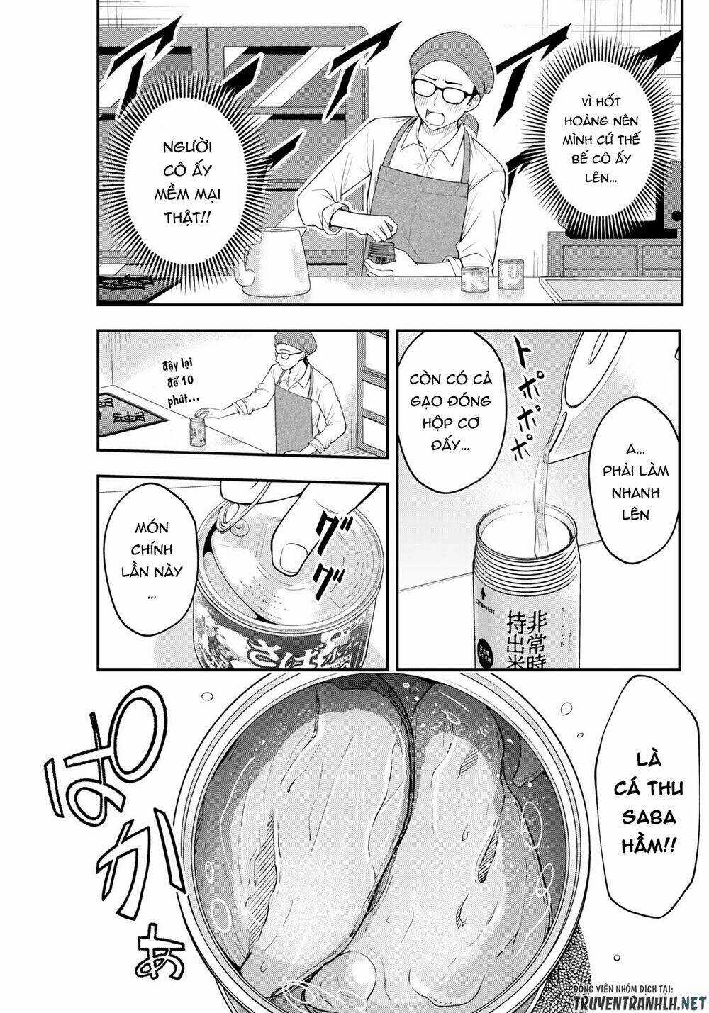 Hagoromo-Sensei Wa Kyou Mo Kandzume Chapter 2 trang 9