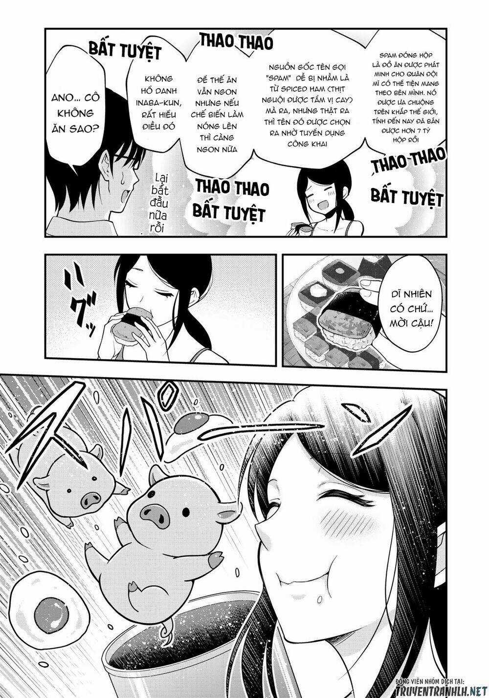 Hagoromo-Sensei Wa Kyou Mo Kandzume Chapter 3 trang 10