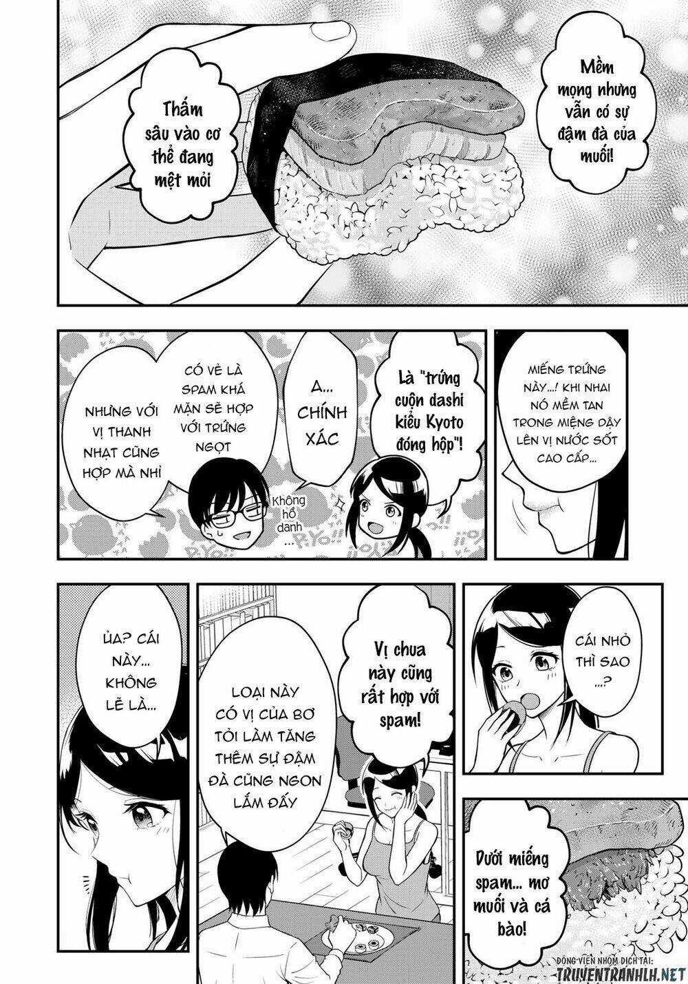 Hagoromo-Sensei Wa Kyou Mo Kandzume Chapter 3 trang 11