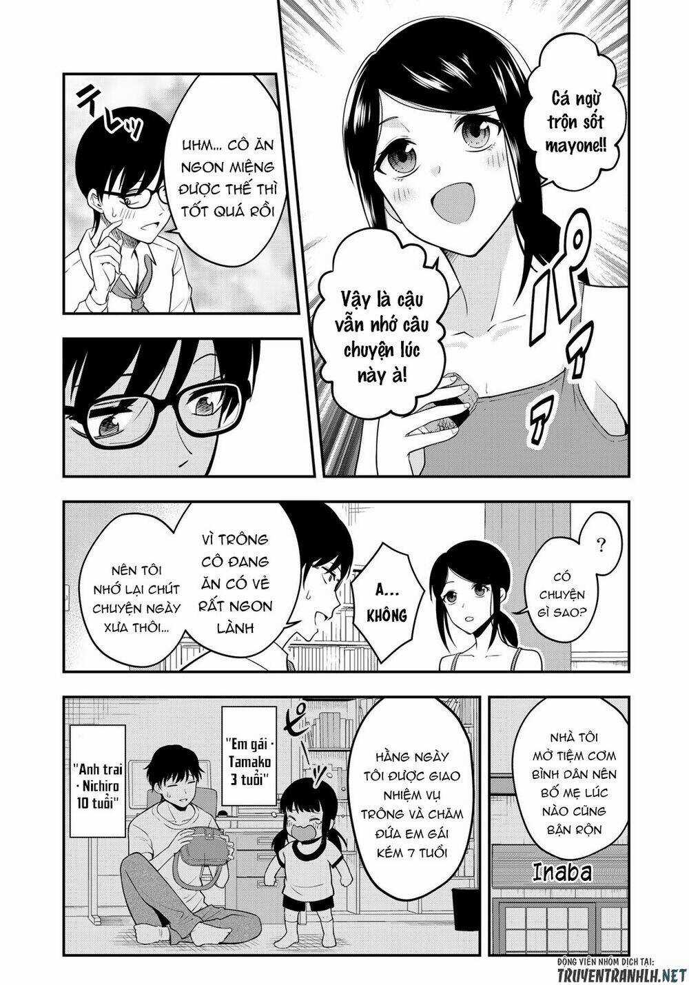 Hagoromo-Sensei Wa Kyou Mo Kandzume Chapter 3 trang 12