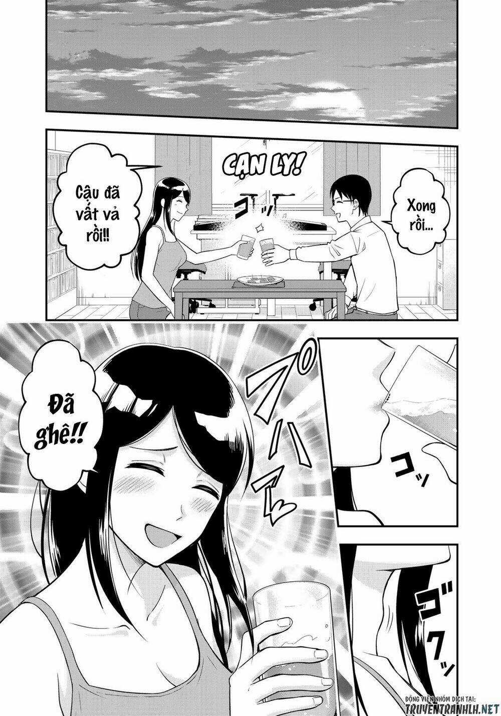 Hagoromo-Sensei Wa Kyou Mo Kandzume Chapter 3 trang 14