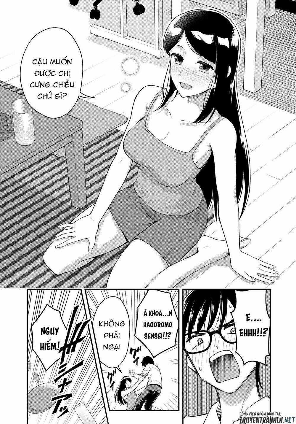 Hagoromo-Sensei Wa Kyou Mo Kandzume Chapter 3 trang 16