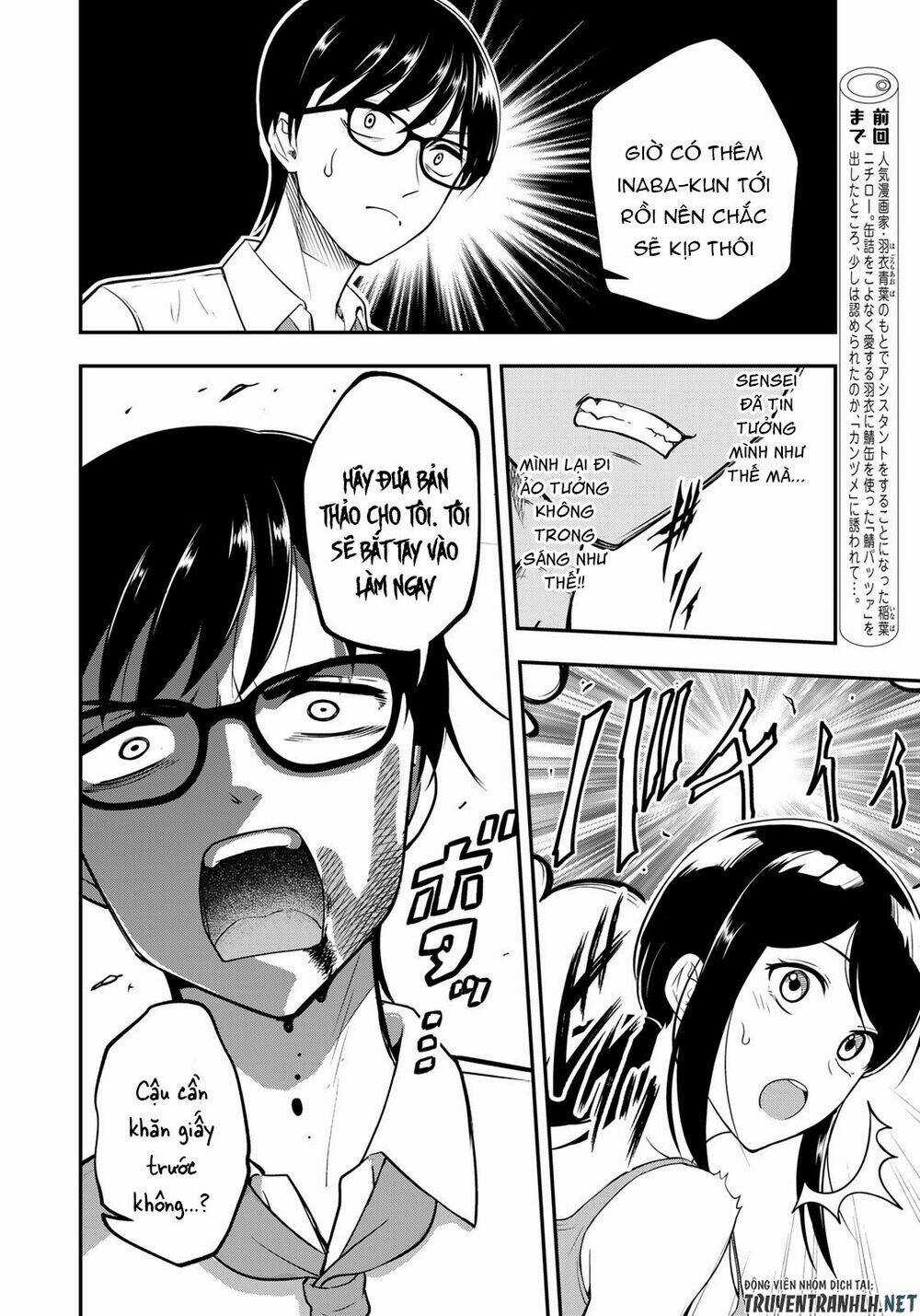 Hagoromo-Sensei Wa Kyou Mo Kandzume Chapter 3 trang 3