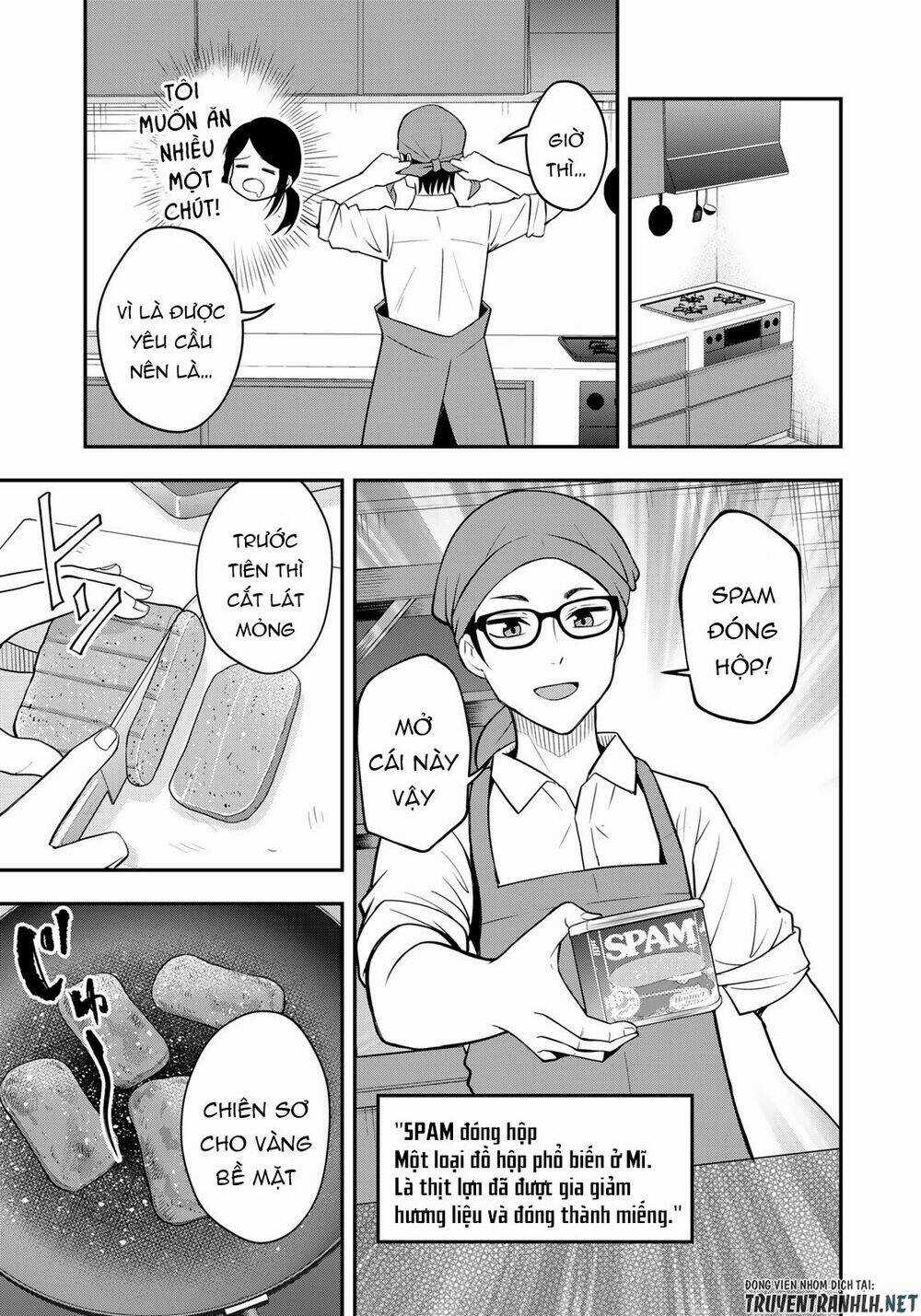 Hagoromo-Sensei Wa Kyou Mo Kandzume Chapter 3 trang 6