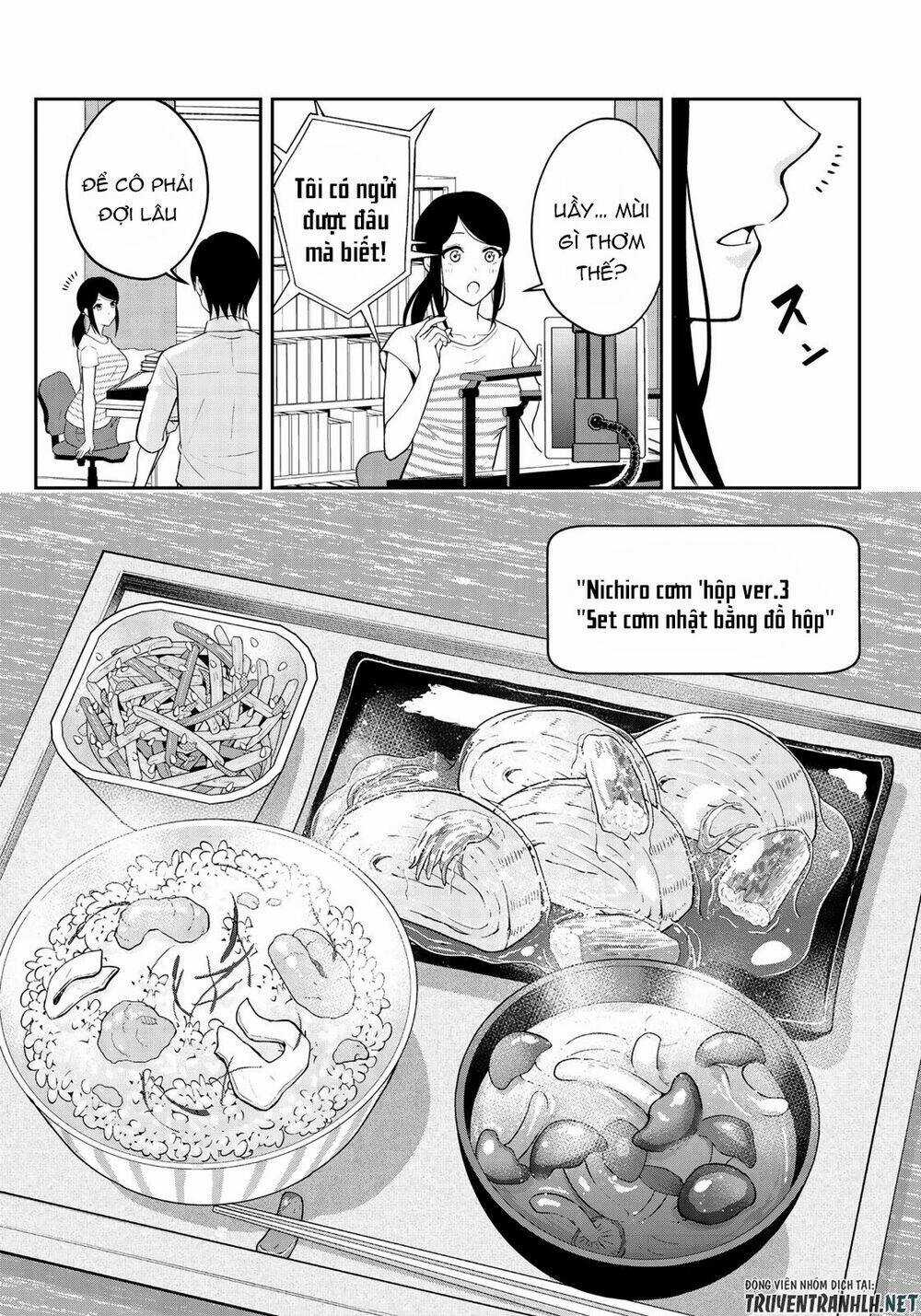 Hagoromo-Sensei Wa Kyou Mo Kandzume Chapter 4 trang 14