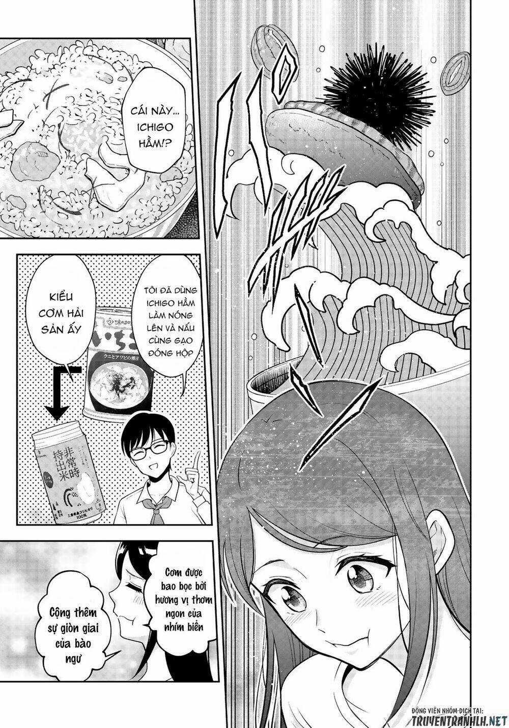 Hagoromo-Sensei Wa Kyou Mo Kandzume Chapter 4 trang 16