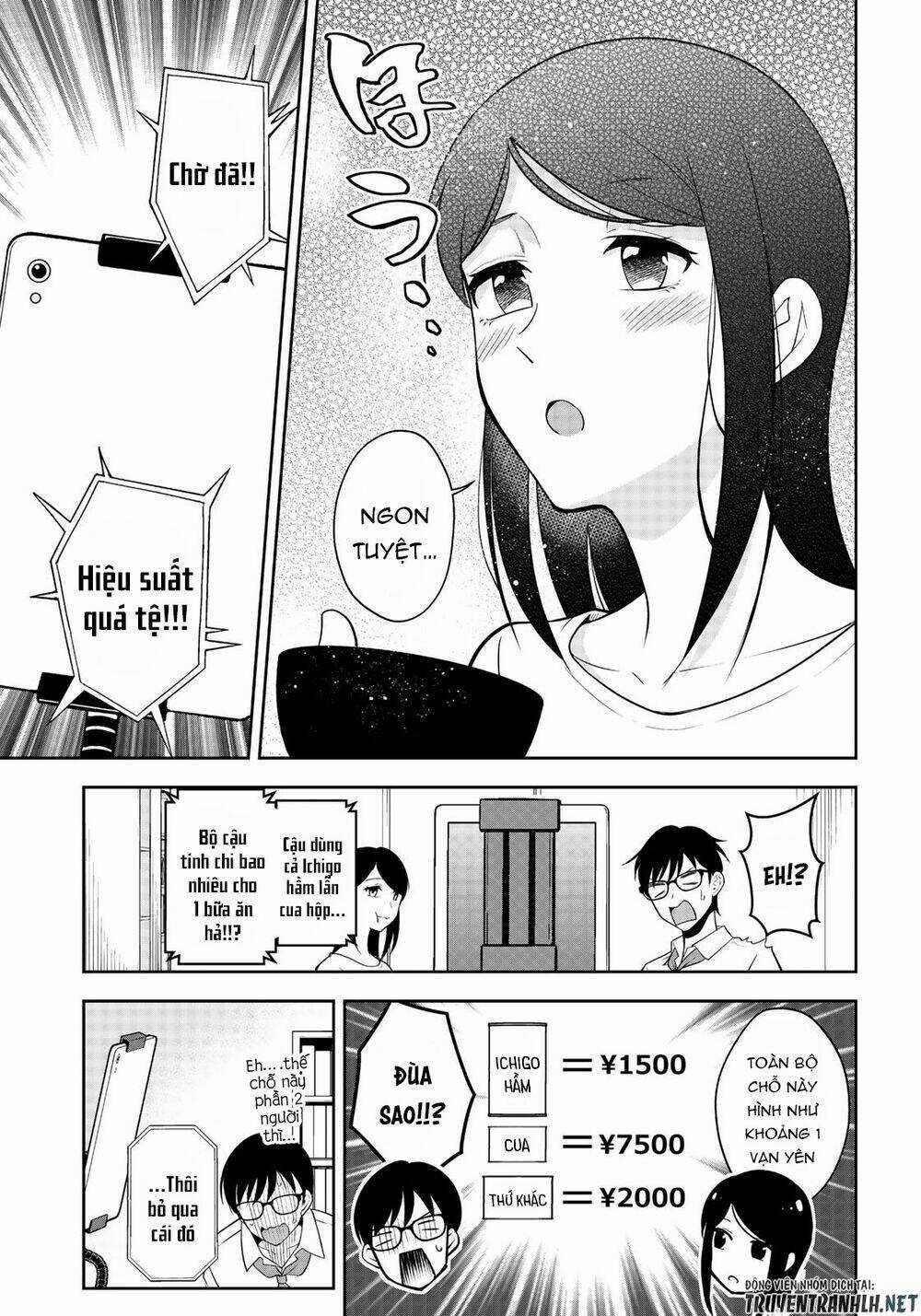 Hagoromo-Sensei Wa Kyou Mo Kandzume Chapter 4 trang 18